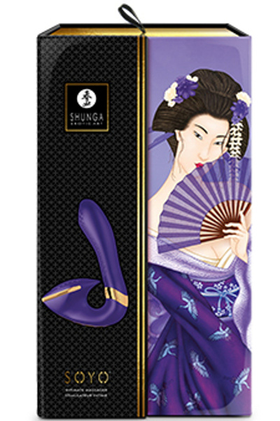 Shunga - soyo intimate massager purple - afbeelding 2
