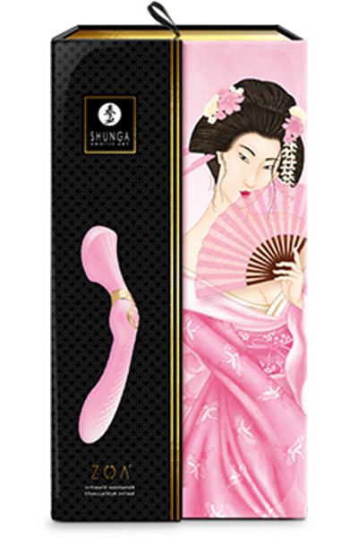 Shunga - zoa intimate massager light pink - afbeelding 2