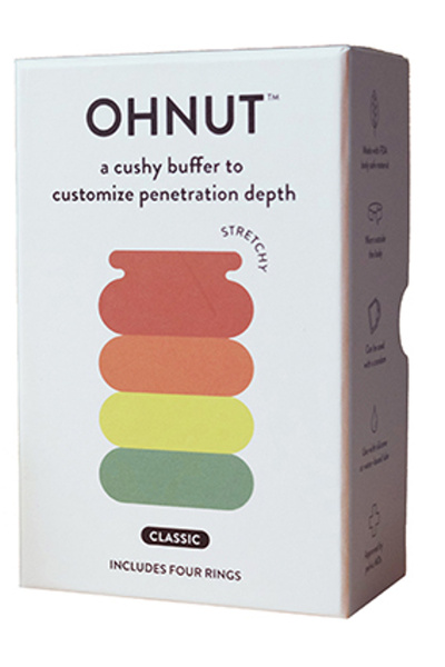 Ohnut - classic soft buffer rings (set van 4) pride rainbow - afbeelding 2